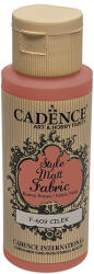 Cadence - Textilfesték, matt, piros, 59 ml