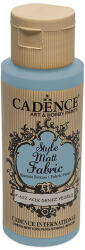 Cadence - Textilfesték, matt, teáskék, 59 ml