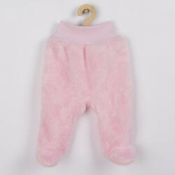 NEW BABY Baba plüss lábfejes nadrág New Baby Nice Bear rózsaszín - pindurka - 3 290 Ft