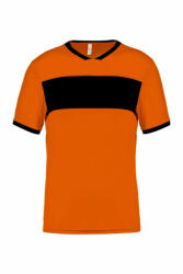 Proact Gyerek póló Proact PA4001 Kids' Short Sleeve Jersey -12/14, Orange/Black