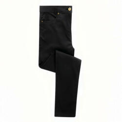 Premier Női nadrág Premier PR570 Ladies' performance Chino Jean -3XL, Black