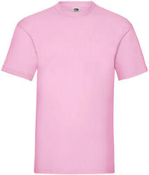 Fruit of the Loom Csomag akciós póló (minimum 3 db) Férfi póló Rövid ujjú Fruit of the Loom Valueweight Tee - 3XL , Világos rózsaszín (pink)