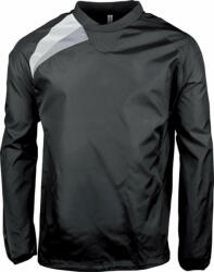 Proact Gyerek pulóver Proact PA331 Kids' Rain Sweatshirt -8/10, Black/White/Storm Grey