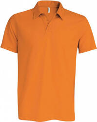 Proact Férfi póló Proact PA482 Men'S Short-Sleeved polo Shirt -XL, Orange