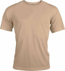 Proact Férfi póló Proact PA438 Men'S Short-Sleeved Sports T-Shirt -2XL, Sand