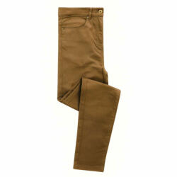 Premier Női nadrág Premier PR570 Ladies' performance Chino Jean -4XL, Camel