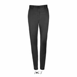 SOL'S Női nadrág SOL'S SO02918 Sol'S Jared Women - Satin Stretch Trousers -42, Black