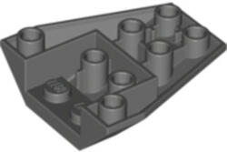 LEGO® Alkatrészek (Pick a Brick) Sötét Kékesszürke 4X2/18° Inverz elem 6079036