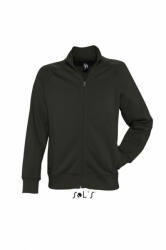 SOL'S Férfi pulóver SOL'S SO47200 Sol'S Sundae - Men’S Zipped Jacket -L, Black