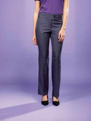 Premier Női nadrág Premier PR536 Ladies' 'Iris' Straight Leg Trousers -22, Grey Heather