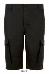 SOL'S Férfi rövid nadrág SOL'S SO01660 Sol'S Jackson - Men'S Bermuda Shorts -42, Black