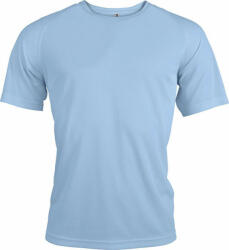 Proact Férfi póló Proact PA438 Men'S Short-Sleeved Sports T-Shirt -2XL, Sky Blue