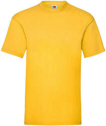 Fruit of the Loom Csomag akciós póló (minimum 5 db) Férfi póló Rövid ujjú Fruit of the Loom Valueweight Tee - 3XL , Napraforgó sárga