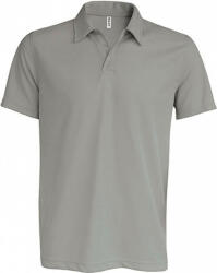 Proact Férfi póló Proact PA482 Men'S Short-Sleeved polo Shirt -2XL, Fine Grey