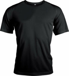 Proact Férfi póló Proact PA438 Men'S Short-Sleeved Sports T-Shirt -3XL, Black