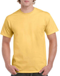 Gildan Férfi póló Rövid ujjú Gildan Heavy Cotton Adult T-Shirt - S, Sárga köd (yellow haze)