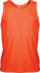 Proact Férfi Proact PA441 Men’S Sports vest -M, Fluorescent Orange