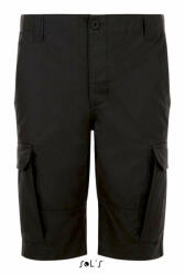 SOL'S Férfi rövid nadrág SOL'S SO01660 Sol'S Jackson - Men'S Bermuda Shorts -52, Black
