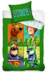 4-Home Lenjerie din bumbac, pentru copii, Scooby DooCei patru verzi, 140 x 200 cm, 70 x 90 cm Lenjerie de pat