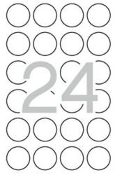 APLI Etikett, 40 mm kör, biztonsági, APLI, 240 etikett/csomag (11271) - iroszer24