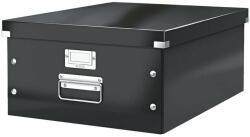 LEITZ Doboz, A3 méret, LEITZ "Click&Store", fekete (60450095)