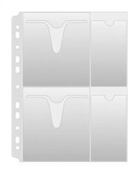 DONAU CD/DVD genotherm, lefűzhető, A4, 160 mikron, víztiszta, DONAU (1715001PL-00)