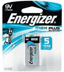 Energizer Elem, 9V, 1db, ENERGIZER, "Max Plus (EMP9V/NZAXP6O4)