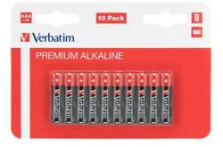 Verbatim Elem, AAA, alkáli, 10 db, VERBATIM "Premium (49874) - iroszer24