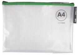 APLI Rendszerező tasak, cipzáras, A4, APLI, vegyes színek (17385) - iroszer24