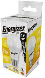 Energizer LED izzó, E27, normál gömb, 11W (75W), 1055lm, 3000K, ENERGIZER (5050028262237) - iroszer24