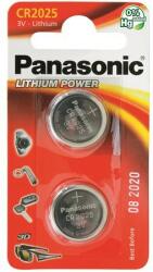 Panasonic Gombelem, CR2025, 2 db, PANASONIC (CR2025/2B-PAN) - iroszer24
