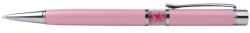 Art Crystella Golyóstoll, Crystals from SWAROVSKI®, rózsaszín, középen pink kristályokkal töltve, ART CRYSTELLA®, 14cm (1805XGL243) - iroszer24