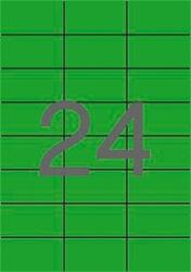 APLI Etikett, 70x37 mm, színes, APLI, zöld, 480 etikett/csomag (01594) - iroszer24