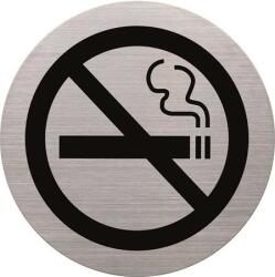 HELIT Információs tábla, rozsdamentes acél, HELIT, tilos a dohányzás (H6271500) - iroszer24