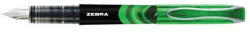 Zebra Töltőtoll, 0, 6 mm, ZEBRA "Fountain pen", zöld (19674) - iroszer24