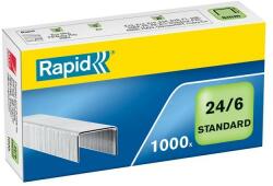 RAPID Tűzőkapocs, 24/6, horganyzott, RAPID "Standard (24855600)
