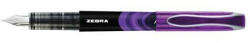 Zebra Töltőtoll, 0, 6 mm, ZEBRA "Fountain pen", lila (19679) - iroszer24