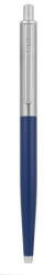 Zebra Golyóstoll, 0, 24 mm, nyomógombos, ezüst színű klip, kék tolltest, ZEBRA "901", kék (83742) - iroszer24
