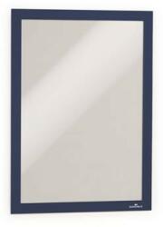 DURABLE Infokeret, A4, öntapadó háttal, DURABLE "DURAFRAME®", sötétkék (487207)