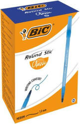 BIC Golyóstoll, 0, 32 mm, kupakos, BIC "Round Stic Classic", kék (921403)
