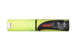 uni Krétamarker, 8 mm, UNI "PWE-8K", fluor sárga (140103000) - iroszer24