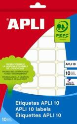 APLI Etikett, 20x50 mm, kézzel írható, kerekített sarkú, APLI, 150 etikett/csomag (01642) - iroszer24