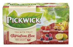 Pickwick Fekete tea, 20x1, 5 g, PICKWICK "Variációk Piros", eper, trópusi gyümölcs, erdei gyümölcs, citrom (4061438) - iroszer24