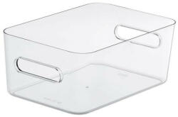 SMARTSTORE Műanyag tárolódoboz, 5, 3 liter, SMARTSTORE "Compact Clear M", átlátszó (10890) - iroszer24