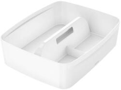 LEITZ Rendszerező tálca, fogantyúval, nagy, LEITZ "MyBox", fehér (53220001)