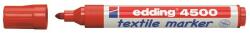 edding Textilmarker, 2-3 mm, kúpos, EDDING "4500", piros (4-4500002) - iroszer24