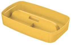 LEITZ Rendszerező tálca, fogantyúval, LEITZ "MyBox Cosy", melegsárga (52660019) - iroszer24