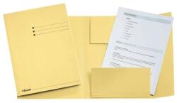 Esselte Pólyás dosszié, prespán, A4, ESSELTE, sárga, (1033306) - iroszer24