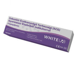 Whitelab fokozott érzékenységű Terhességi (hCG) gyorsteszt 1db - herbaline