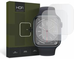  2x Edzett üveg / Tempered Glass Apple Watch 40 / 41 Mm Doop Hydroflex Pro+ 2-pack Clear